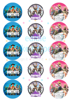 Fortnite Cupcakes 2"