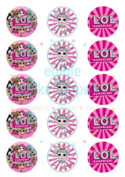 LOL Surprise Dolls #2 Cupcakes 2"