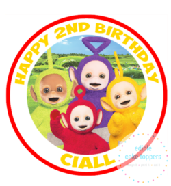 Teletubbies 7.5" Round
