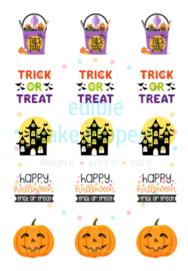 Halloween 2" Cupcakes