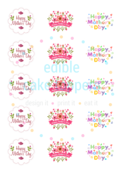 Mother's Day Cupcakes 2"